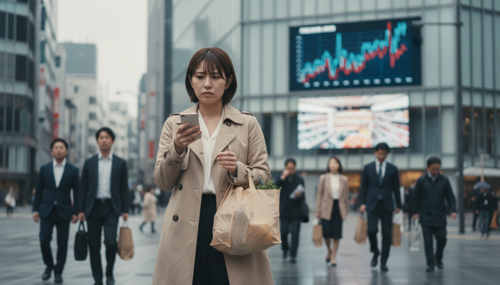 物価高続く　家計負担さらに増加